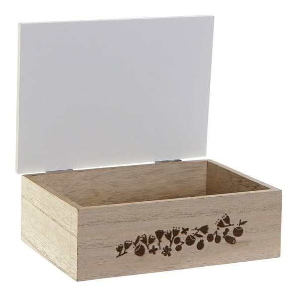 Spil med Dekorative Æsker DKD Home Decor Træ MDF (17 x 12 x 6 cm)