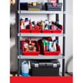 Miniatyrbild 2 av 2: PROFI Röd plastkorg - Förvaringslåda med öppen front, 23,5x17,3x12,5 cm, EF502743