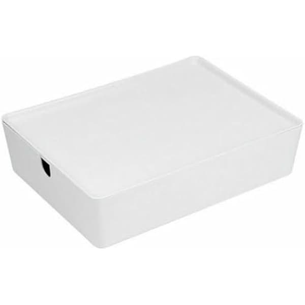 Förvaringslåda - CONFORTIME - Stapelbar - Flerfärgad - 35 x 26 x 8,5 cm - 8 enheter