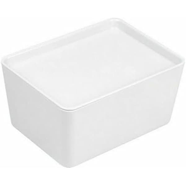 Förvaringslåda - CONFORTIME - Set om 12 - Stapelbar - Flerfärgad - 17,5 x 13 x 8,5 cm