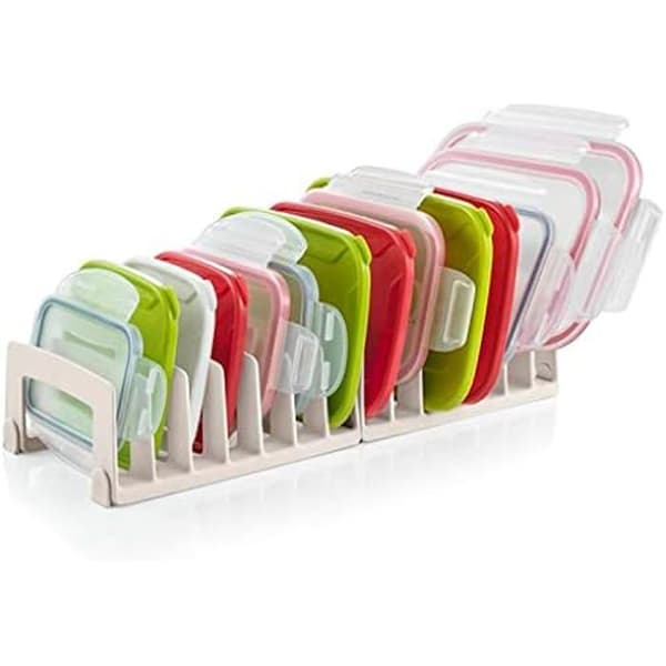 FlexiSPACE 899484 plastlockslåda - TESCOMA - 18,5x14,8 cm - Halkfria fötter - 3 års garanti