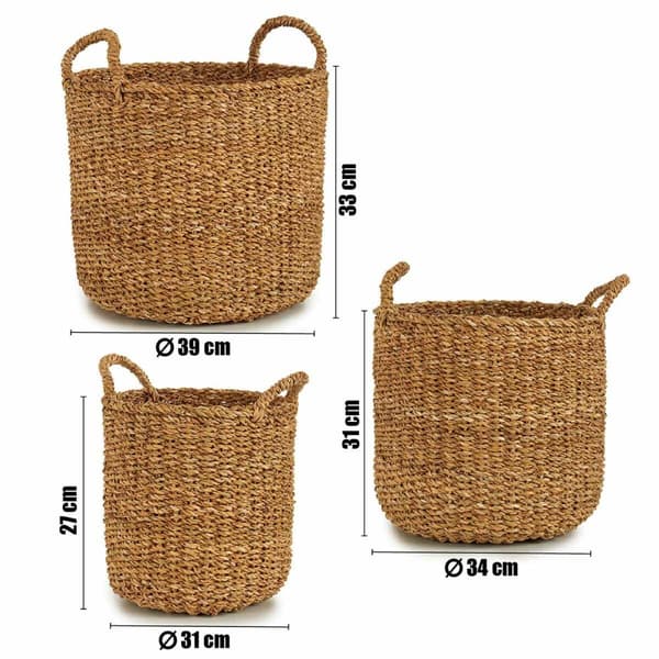 Korisetti Gift Decor BDH-12 Ruskea Merilevä