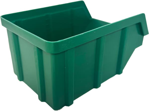 VERKSTADSBEHÅLLARE MODELL 5 DIMENSION 441x290x213 GRÖN