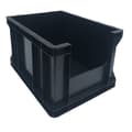 Miniatyrbillede 1 af 3: CONTAINER MED INSPEKTIONSVINDUE 400x300x220 SORT