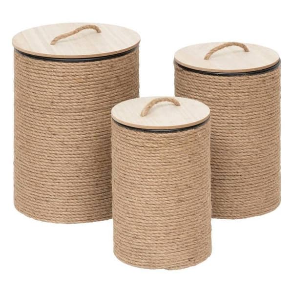 Coffert "Bill" beige D36 x H49,5cm - Atmosphera inredningsdesigner - Beige