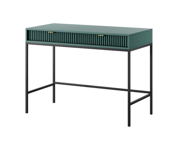 Pesupöytä: kaksi laatikkoa, Väri: Labrador, rungon väri: musta Kalusteen mitat: l: 104 cm, k: 78 cm, s: 50 cm,