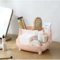 Miniatyrbild 2 av 4: Förvaringslåda för brevpapper - TEKNISK RABATT - Rosa - PP-material - 18,8 x 10,8 cm - Halkfritt