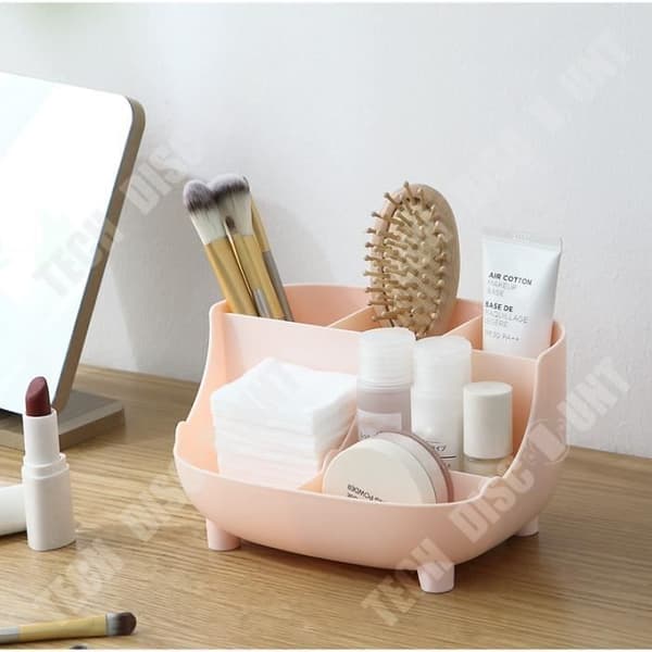 Förvaringslåda för brevpapper - TEKNISK RABATT - Rosa - PP-material - 18,8 x 10,8 cm - Halkfritt