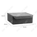 Miniatyrbild 2 av 4: TD® underkläder förvaringsväska reseväska garderob dressing box hylla organisatör underkläder bh kvinna trosor