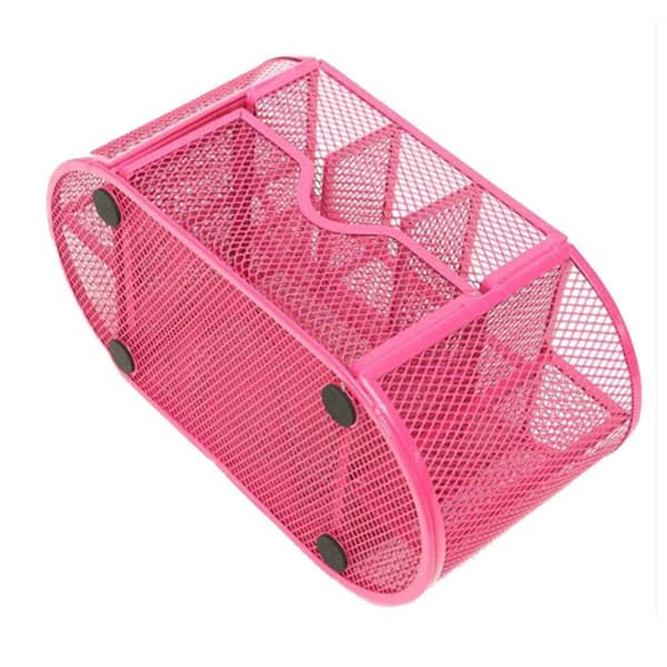 TD® Förvaringslåda barnskrivbord sminkpenna skolmaterial dekoration rosa fack sovrumssoptunna badrum kök