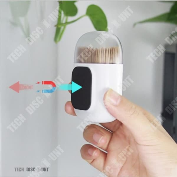 TD® Salon tandpetare hink resor portabel förvaring tandpetare behållare kreativ enkel hushåll tandpetare låda