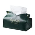 Miniatyrbild 1 av 4: Tissue Box - Hem - PU-läder - Grön - Normal storlek - Kreativ design