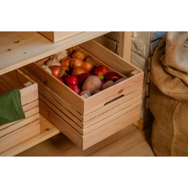 Siguro förvaringslåda i furu PineBox, 31 x 46 x 25 cm, 35,6 l