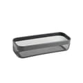 Miniatyrbild 2 av 3: Multifunktionell korg Confortime Svart Metall 30,5 x 11,5 x 7 cm (8 antal)