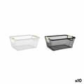 Miniatyrbillede 1 af 4: Multibrug kurv Confortime Metal 33,2 x 22,6 x 13,5 cm (10 enheder)