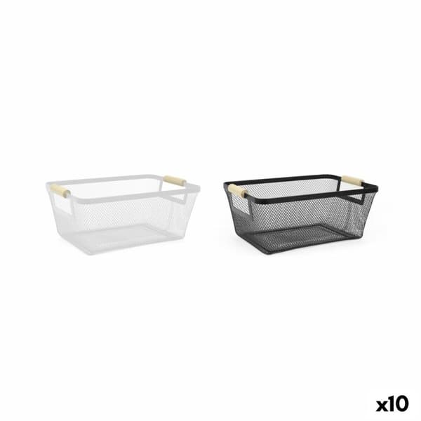 Multibrug kurv Confortime Metal 33,2 x 22,6 x 13,5 cm (10 enheder)