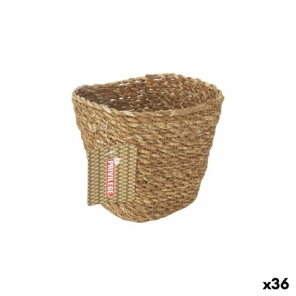 Multibrug kurv Privilege Brun flet Rektangulær 13 x 10 x 11 cm (36 Enheder)
