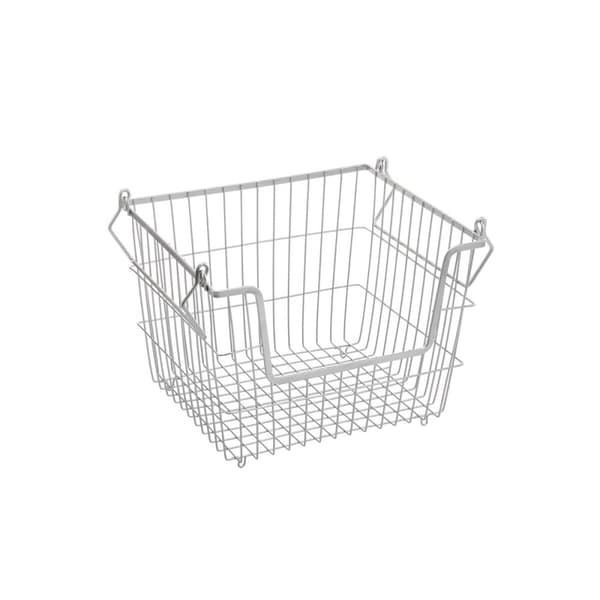 Multibrug kurv Confortime Grå Metal 32 x 27 x 23 cm (6 enheder)