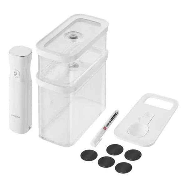 ZWILLING Cube Box Vakuum Container Set - ZWILLING Brand - M - Plast - Transparent - Vit