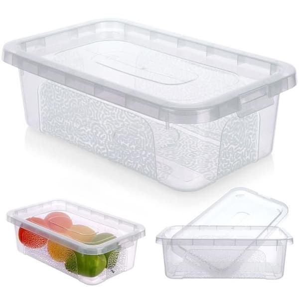 FÖRVARINGSMUNICIPAL MED LOCK PLASTIK ORGANISER 4,5 L