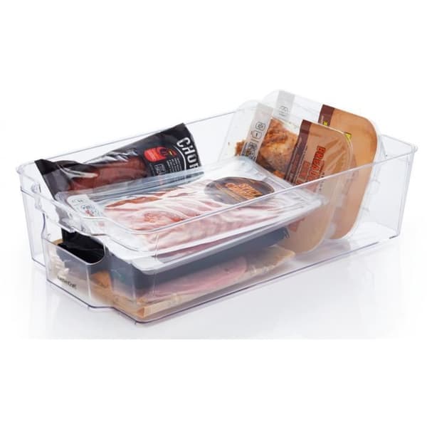 KitchenCraft kylförvaringslåda 37,5 x 21 x 10 cm transparent