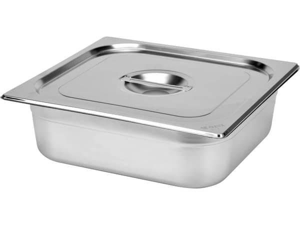 LOCK TILL BEHÅLLARE I ROSTFRITT STÅL GN 1/1
