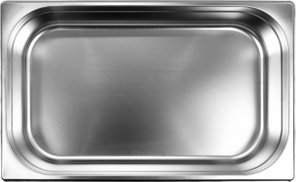 Gastronomibehållare i rostfritt stål GN 1/1 100 mm 13,5 l