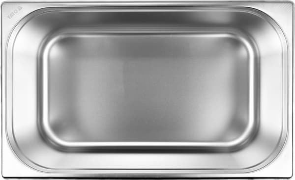 GASTRONOMISK BEHOLDER I RUSTFRIT STÅL GN 1/1 200MM 26L