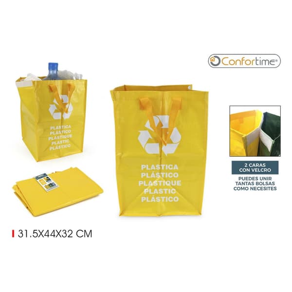 Roskapussit Confortime Plastic Keltainen Muovinen 24 osaa