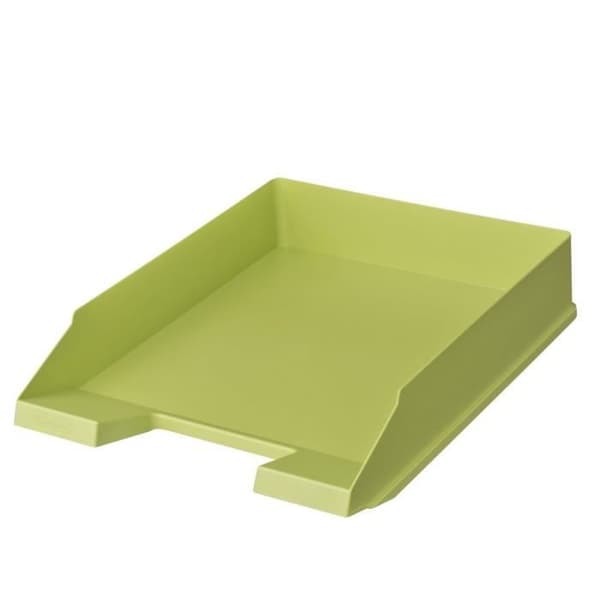 Grön kontorsförvaringsbehållare i plast - HERLITZ 50033973 - A4-format - Ej anpassningsbar