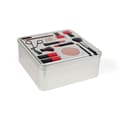 Miniatyrbilde 2 av 3: Flerbruksboks Confortime Make-Up Metall 19,7 x 19,7 x 8 cm (12 enheter)