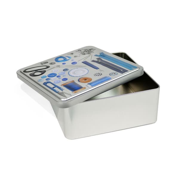Flerbruksboks Confortime Tailor Metall 19,7 x 19,7 x 8 cm (12 enheter)