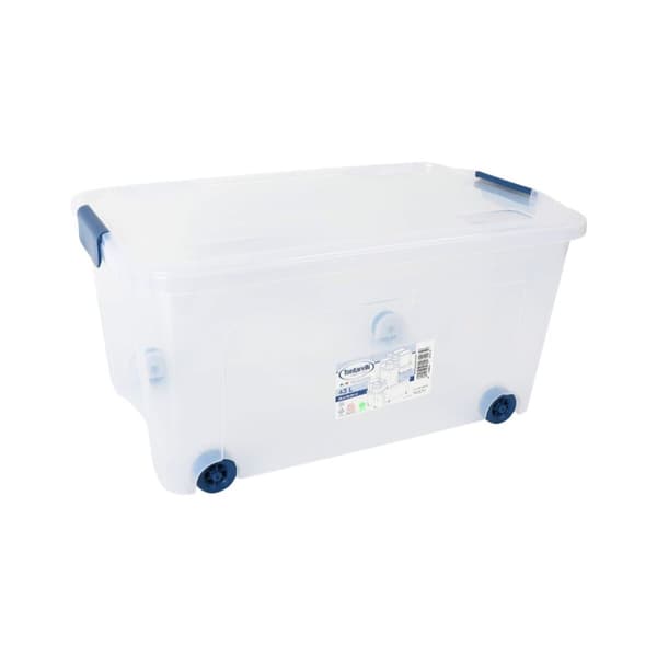 Oppbevaringsboks med Hjul Tontarelli 59 x 38 x 29 cm (6 enheter)