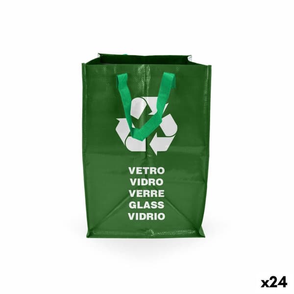 Roskapussit Confortime Glass Vihreä Lasi 24 osaa