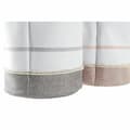 Pikkukuva 2 / 3: Pyykkikori DKD Home Decor Harmaa Pinkki Polyesteri (39 x 39 x 41 cm) (2 osaa)