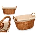 Miniatyrbillede 3 af 5: Kurv Kipit HX31039 Natur Polyester flet Klæde 50 % bomuld 60 x 35 x 48 cm (6 enheder)