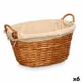 Miniatyrbillede 1 af 5: Kurv Kipit HX31039 Natur Polyester flet Klæde 50 % bomuld 60 x 35 x 48 cm (6 enheder)