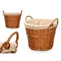 Miniatyrbillede 3 af 5: Kurv Kipit HX31037 Natur Polyester flet Klæde 50 % bomuld 50 x 42 x 45 cm (6 enheder)