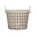 Miniatyrbillede 4 af 5: Kurv Kipit HX30559 Grå Polyester Klæde polypropylen Jern Plastik 50 % bomuld 53 x 43 x 44 cm (6 enheder)
