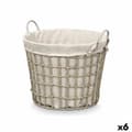 Miniatyrbillede 1 af 5: Kurv Kipit HX30559 Grå Polyester Klæde polypropylen Jern Plastik 50 % bomuld 53 x 43 x 44 cm (6 enheder)
