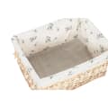 Miniatyrbillede 3 af 4: Vasketøjskurv Home ESPRIT Natur flet Shabby Chic 48 x 38 x 22 cm 5 Dele