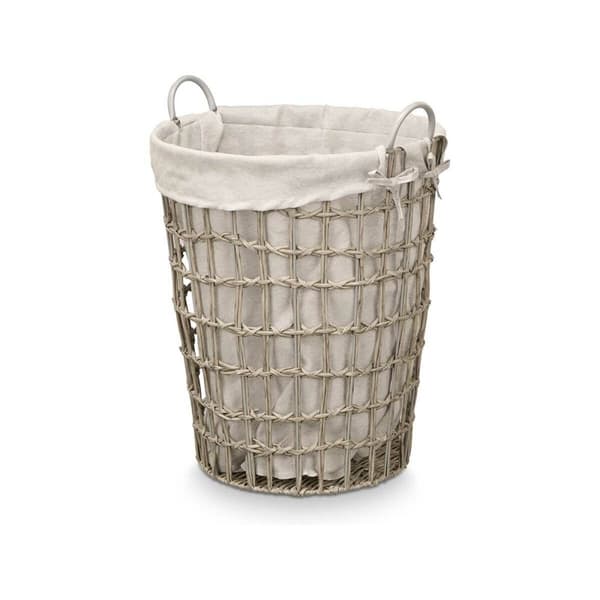 Kurv Kipit HX30550 Grå Polyester Klut polypropylen Jern Plast 50 % bomull 45 x 58 x 43 cm 46 x 59 x 43 cm (6 enheter)