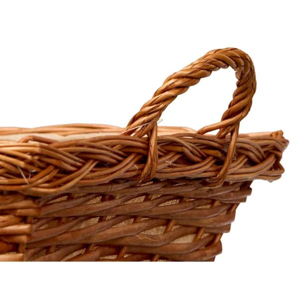 Kurv Kipit HX30675 Naturell Polyester flettet Klut 50 % bomull 63 x 16 x 41 cm (12 enheter)