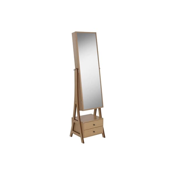 Smyckeskrin med ben Home ESPRIT Naturell Trä MDF 40 x 36 x 154 cm