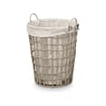 Miniatyrbillede 2 af 5: Multibrug kurv Kipit HX30550 Grå Polyester Klæde polypropylen Jern Plastik 50 % bomuld (6 enheder)
