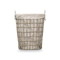 Miniatyrbillede 4 af 5: Multibrug kurv Kipit HX30553 Grå Polyester Klæde polypropylen Jern Plastik 50 % bomuld (6 enheder)