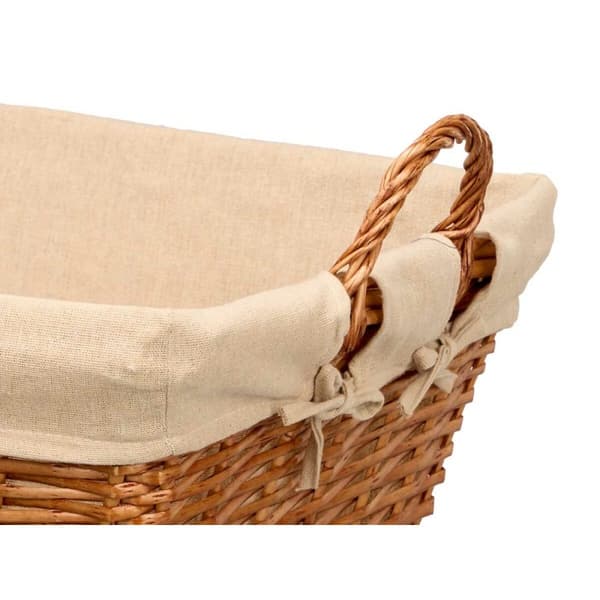 Kurv Kipit HX31038 Natur Polyester flet Klæde 50 % bomuld 65 x 35 x 43 cm (6 enheder)