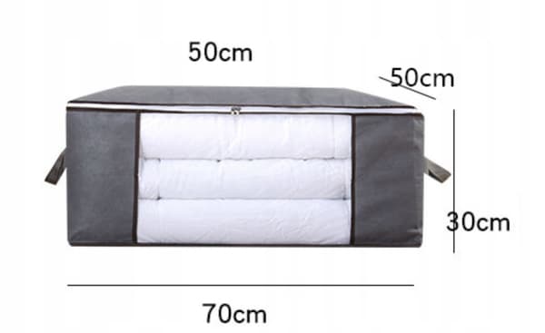 VUODEVAATTEIDEN PÄÄLLINEN SÄILYTYSPEITTOT TYYNYT HUOPAT Ikkunat 70x50x30cm