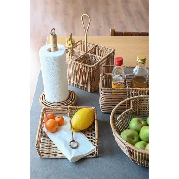 Aterinkori DKD Home Decor Ruskea Rauta 20 x 10 x 12 cm