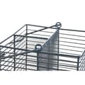 Miniatyrbilde 2 av 3: Bestikkurv DKD Home Decor Blå Hvit Metall Gummitre 18 x 18 x 15 cm (2 enheter)